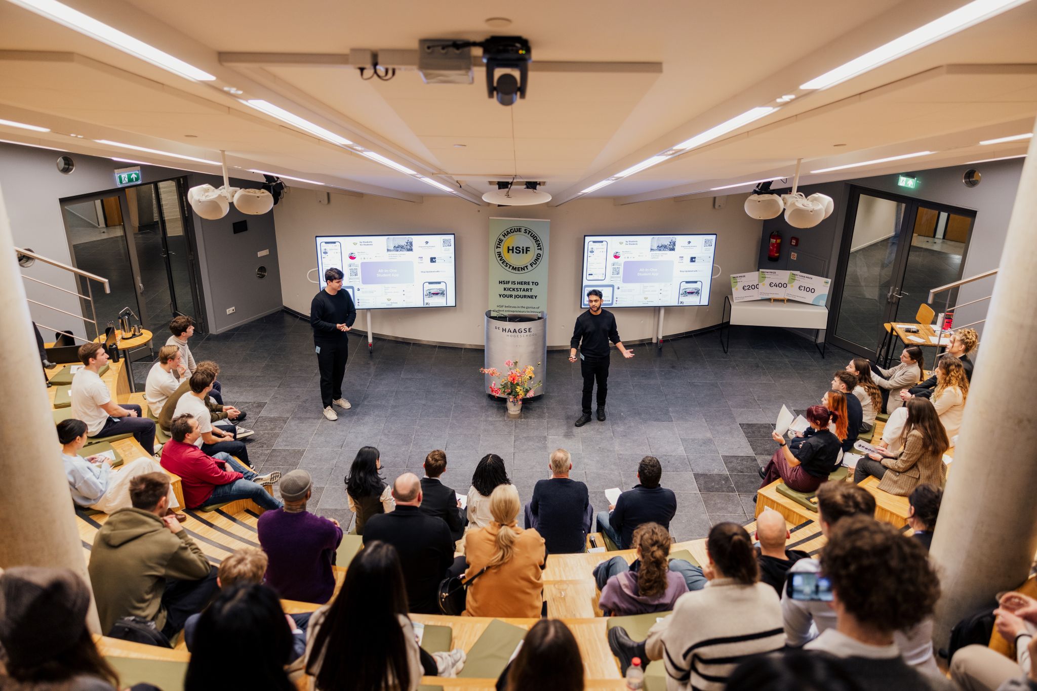 Pitching at the HSIF Winter Edition Competition